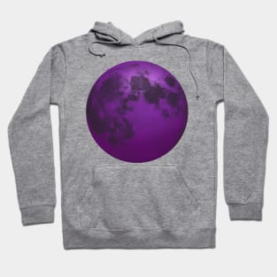 Purple full moon Hoodie